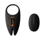Svakom Winni 2 silikonowy pierścień intymny, Bluetooth, sterowanie aplikacją, czarny
