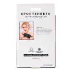 Sportsheets Saffron – czerwona opaska na oczy z pianką memory, regulowana