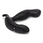b-Vibe Prostate 360 Czarny – zdalny model, obrotowa końcówka i wibracje, pilot