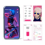 Magic Motion Candy & Dante Kit II – Zestaw dla Par z Wibracją, Różowy, Sterowanie Aplikacją