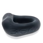 Oxballs 360 Night Edition – Pierścień Intymny PLUS+silicone™, Czarny Mat, Wielofunkcyjny