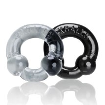 Oxballs Ultraballs 2-pack – Zestaw Elastycznych Pierścieni Anatomicznych FLEX-TPR, Mix Kolorów