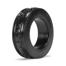 Oxballs Pig-Ring Silikonowy Pierścień Anatomiczny Czarny 3,5 cm – Platinum Cure, Uniwersalny