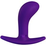 Fun Factory Bootie Small – anatomiczny korek silikonowy fioletowy 7,5 cm, medyczna jakość