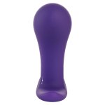 Fun Factory Bootie Small – anatomiczny korek silikonowy fioletowy 7,5 cm, medyczna jakość