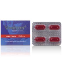 Cobeco Pharma Venicon For Men Ziołowo-Witaminowe Tabletki 4 szt. dla Mężczyzn