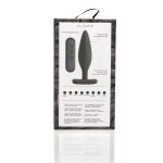 Je Joue Egon Czarny – Plug zdalnie sterowany, silikon medyczny, 135 mm, 5 prędkości