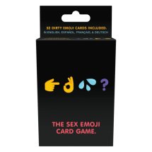 Kheper Games DTF Emoji Card Game – gra karciana z emoji i zadaniami dla par i przyjaciół