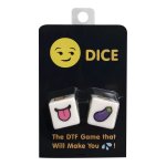 Kheper Games DTF Emoji Dice – gra w kości z symbolami emoji dla par i dorosłych