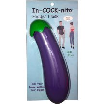 Kheper Games In-Cock-Nito Flask – dyskretna kolba na alkohol 300 ml, anatomiczny model
