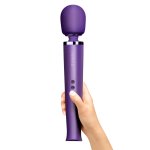Le Wand Rechargeable Masażer Precyzyjny Fioletowy – 10 trybów, akumulator, silikon medyczny