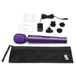 Le Wand Rechargeable Masażer Precyzyjny Fioletowy – 10 trybów, akumulator, silikon medyczny