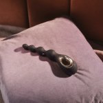 LELO Soraya Beads Black – System kulek z masażem Bow-Motion, silikon medyczny, 234 mm