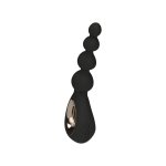 LELO Soraya Beads Black – System kulek z masażem Bow-Motion, silikon medyczny, 234 mm