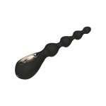LELO Soraya Beads Black – System kulek z masażem Bow-Motion, silikon medyczny, 234 mm