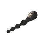 LELO Soraya Beads Black – System kulek z masażem Bow-Motion, silikon medyczny, 234 mm