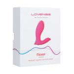 Lovense Flexer – Podwójny wibrator do noszenia, sterowany aplikacją, IPX7, 3 silniki