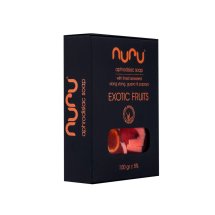 Nuru Mydło Naturalne Owoce Egzotyczne 100g ręcznie robione, świeży zapach, olejki eteryczne