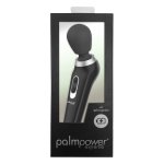 PalmPower Extreme czarny profesjonalny masażer różdżkowy ładowalny Powerbullet