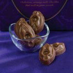 ChoClits Praliny czekoladowe mleczne 60g – zestaw 6 sztuk, oryginalny design, UK