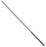 Mystim Plug Dilator ze stali nierdzewnej 24 cm, kulisty kształt, ergonomiczna rękojeść