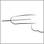 Mystim Plug Dilator ze stali nierdzewnej 24 cm, kulisty kształt, ergonomiczna rękojeść