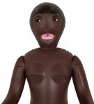 You2Toys Beauty Queen dmuchany model anatomiczny, ciemny odcień skóry, 155 cm, 3 systemy