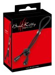 Bad Kitty Pierścień regulowany czarny, silikonowy system zaciskowy z suwakiem 38 cm