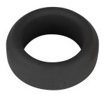Black Velvets silikonowy pierścień do stymulacji, matowa powierzchnia 2,6 cm czarny