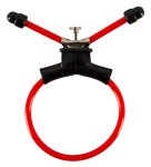 You2Toys Sling - regulowany pierścień anatomiczny, PVC czarny