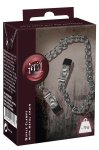 Fetish Collection Łańcuch metalowy z regulowanymi zaciskami – długość 30 cm