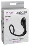Pipedream Anal Fantasy – system intymny 2w1 z elastycznym pierścieniem i modułem punktu P, czarny