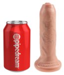 Pipedream King Cock 15 cm – anatomiczny model z ruchomym systemem powierzchniowym i przyssawką, jasny