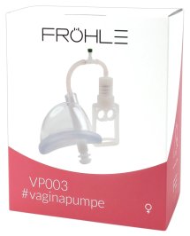 FROHLE SOLO EXTREME PROFESSIONAL – zestaw pompy intymnej z sondą wsuwaną, anatomiczna nakładka