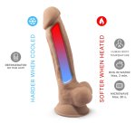 Silexd Model Memory Touch – anatomiczny model intymny 18,8 cm, jasna skóra, system pamięci kształtu, przyssawka