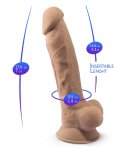Silexd Model Memory Touch – anatomiczny model intymny 18,8 cm, jasna skóra, system pamięci kształtu, przyssawka