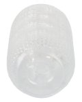 Stroker Speed przezroczysty model intymny kieszonkowy TPE 13 cm, elastyczna tekstura