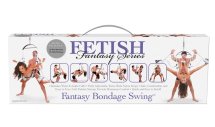 Fetish Fantasy Series Huśtawka Intymna z mankietami, biała, regulowana, wyściełane siedzisko