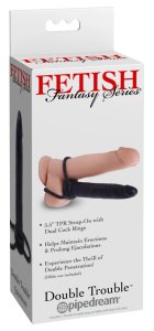 Fetish Fantasy Series zestaw intymny: anatomiczny model TPR 15,2 cm i elastyczny pierścień