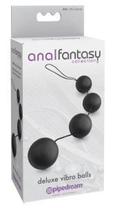 Pipedream Anal Fantasy 4-kulowy treningowy system wibrujący, 40 cm, ABS