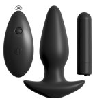 Pipedream Anal Fantasy wtyczka z 10 trybami wibracji i pilotem, 12,3 cm, silikon