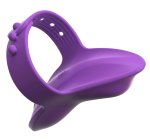 Fantasy For Her Hotspot – silikonowy mini masażer na palec, fioletowy, wodoodporny