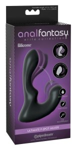 Pipedream Anal Fantasy Elite Prostata – 9 trybów wibracji, silikonowy model czarny 14 cm
