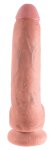 Pipedream King Cock 23 cm jasny – anatomiczny model z przyssawką, realistyczna powierzchnia