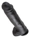 Pipedream King Cock 28 cm czarny – model z anatomicznymi detalami, przyssawka, PVC