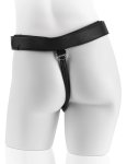 King Cock 18 cm Jasny System Strap-On z realistyczną powierzchnią skóry i ruchomym elementem
