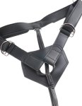 King Cock 18 cm Jasny System Strap-On z realistyczną powierzchnią skóry i ruchomym elementem