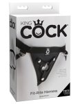 Pipedream King Cock Pasek do systemów mocowania akcesoriów intymnych, czarny, regulowany do 173 cm