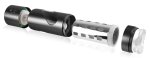 Pipedream PET czarna maszyna intymna 9 trybów wibracji, USB, 24,1 cm, rotacja