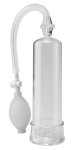 Pipedream Pump Worx Beginner's przezroczysta pompa intymna 19 cm z zaworem bezpieczeństwa